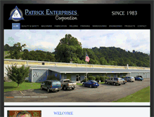 Tablet Screenshot of patrickentcorp.com